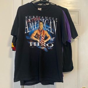 Kurt angle WWF shirt